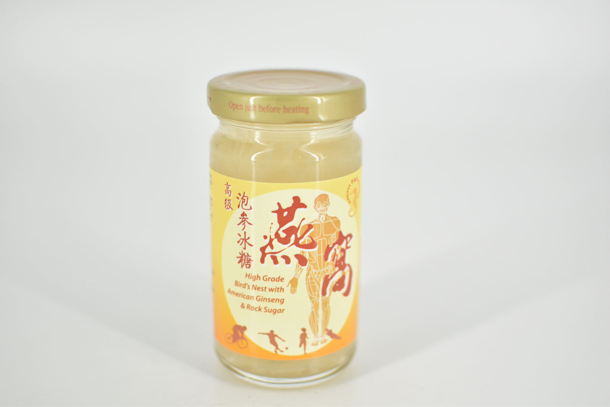 [Glorious SeaHorse] High Bird's Nest with Rock Sugar & Ginseng 金海马-高级泡参冰糖燕窝 150ml